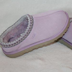 UGG TASMAN SUEDE SLIPPERS LAVENDER PURPLE PINK